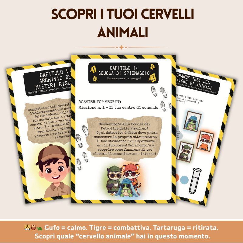 La Teoria Polivagale per Bambini – Quaderno di Esercizi per la Regolazione del Sistema Nervoso | Strumento per la Regolazione Emotiva