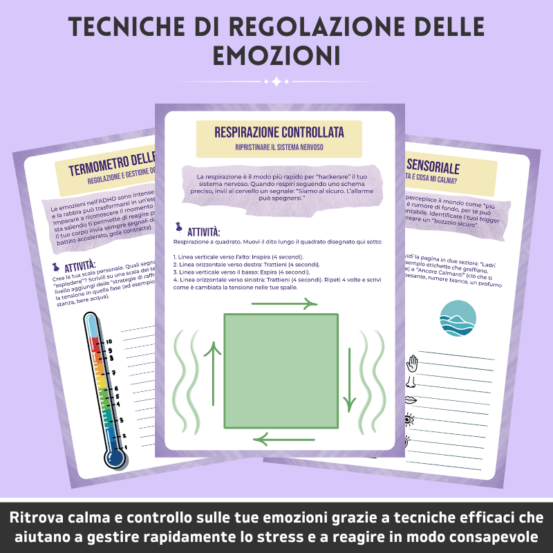 ADHD – Strumenti per le funzioni esecutive per la concentrazione quotidiana